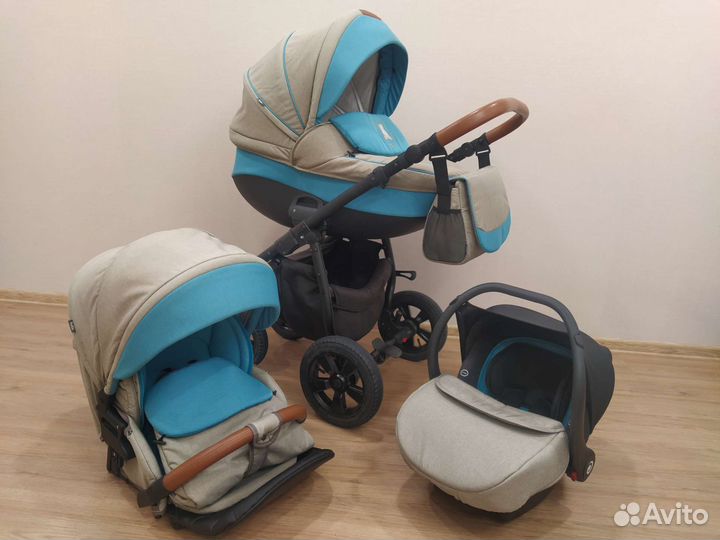 Коляска Tutis 3в1 В отличном состоянии