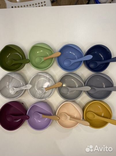 Силиконовый набор посуды