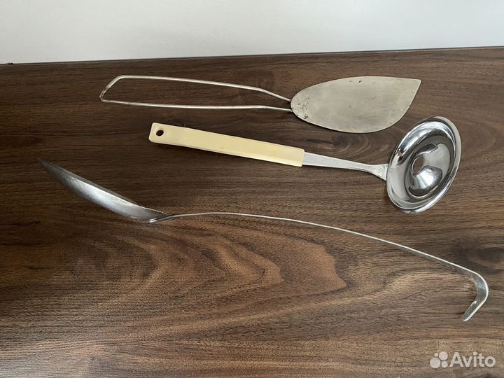 Кухонная утварь, ручки для кастрюль, ложка