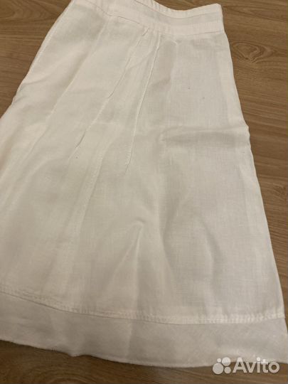 Льняная юбка Beneton