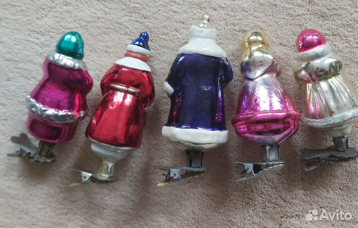 Елочные игрушки СССР Набор Морозко