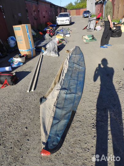 Шкура (оболочка) для байдарки Таймень 2 брезент