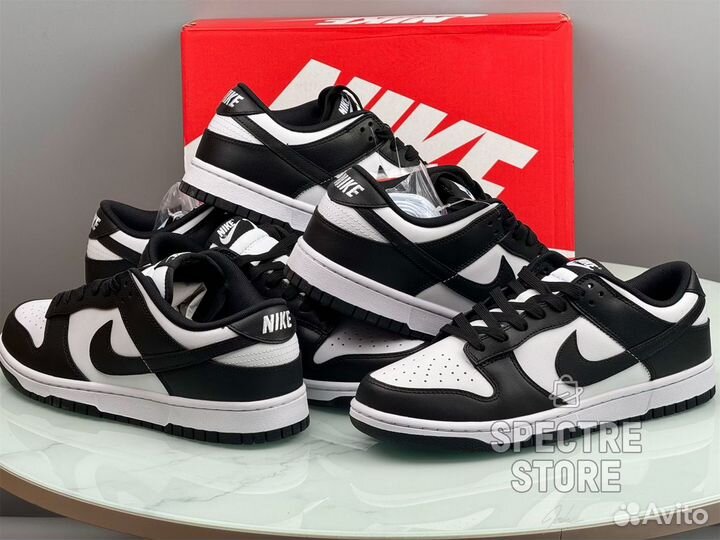 Кроссовки Nike Dunk Low White Black