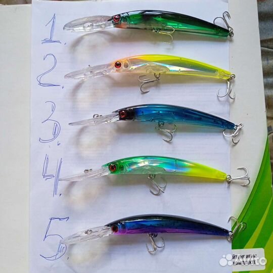 Воблеры для тролинга