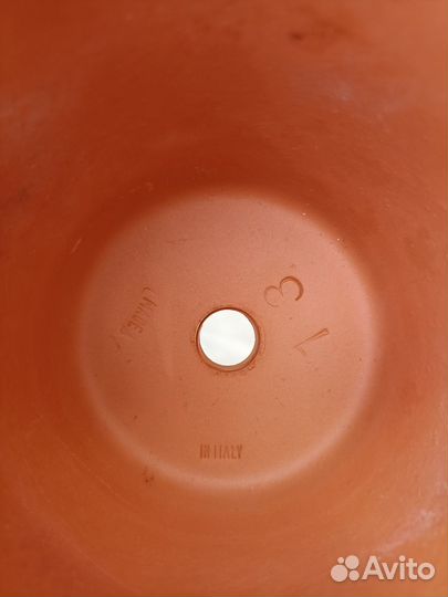 Керамический цветочный горшок