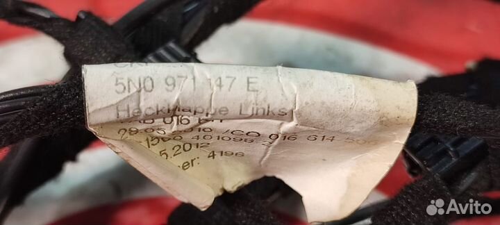 Проводка двери багажника Volkswagen Tiguan 5N