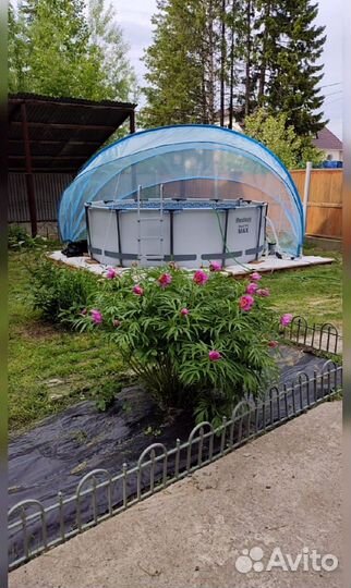 Купол для бассейна