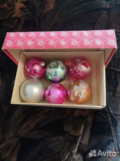 Елочные игрушки СССР