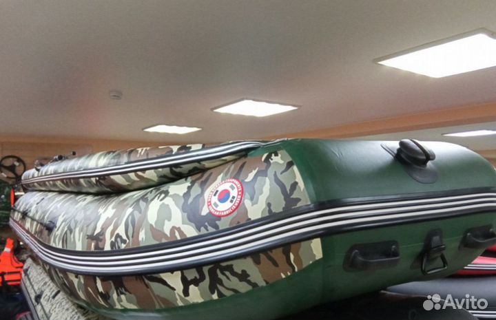 Лодка mishimo PRO 350-камуфляж темный