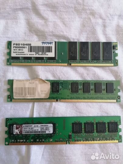 Оперативная память DDR, DDR2 Kingston