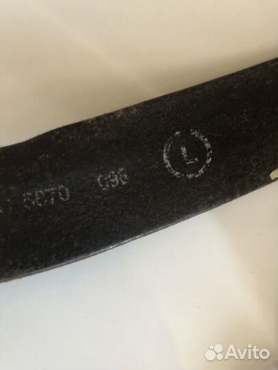 Мужской кожаный ремень Marlboro Classic