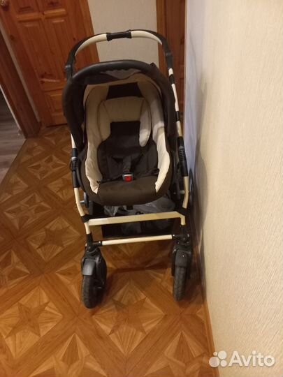 Коляска 3 в 1 с автолюлькой zippy verdi