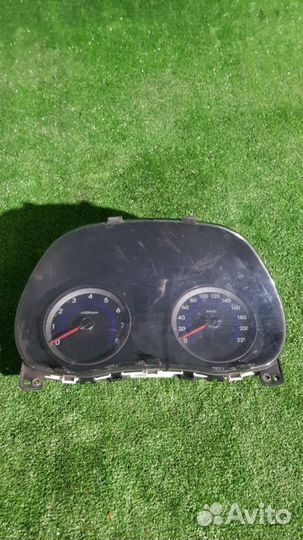 Щиток приборов Hyundai Solaris RB G4FA 2013