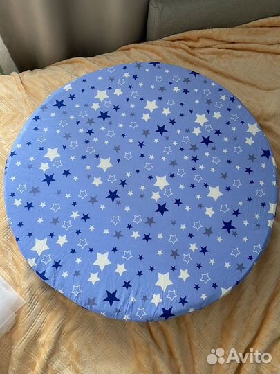Матрас на круглую кроватку