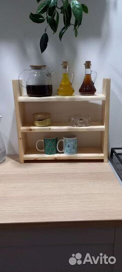 Полка на столншницу деревянноя