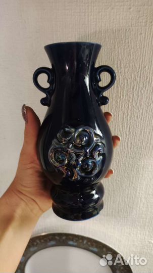 Ваза СССР cobalt 70-80