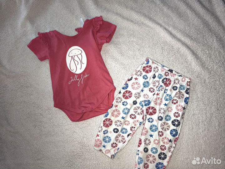 Одежда на девочку 80 см пакетом (80,86размеры)