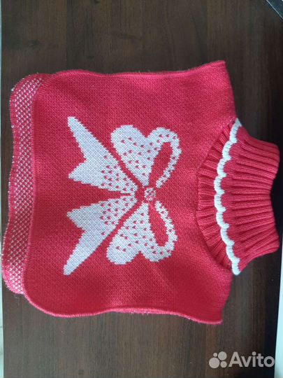 Перчатки и манишка детская