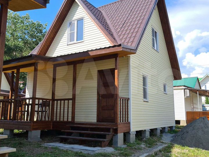 Коттедж 70 м² на участке 50 сот.