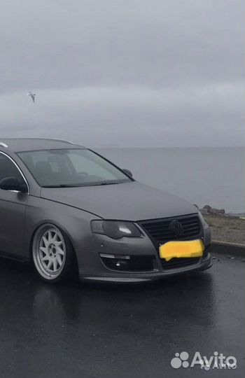 Юбка бампера Volkswagen Passat B6 R-line