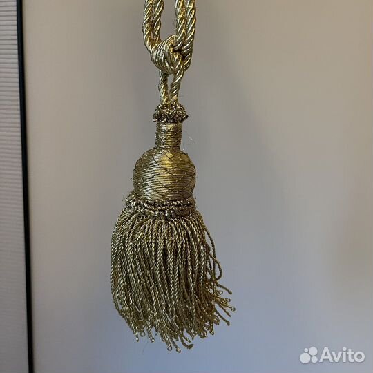 Кисти для штор золотые 5шт