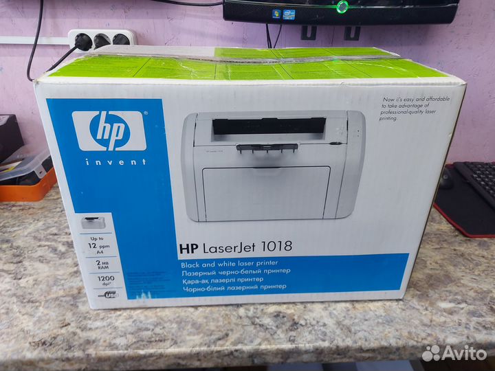 Принтер лазерный HP laserjet 1018
