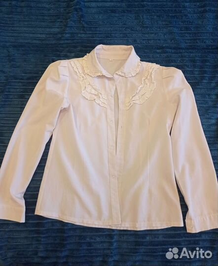 Блузки школьные для девочки 146-152