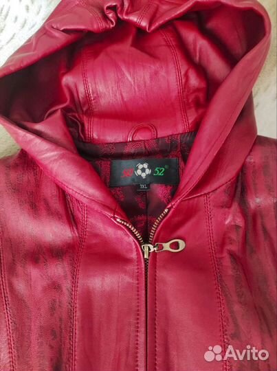 Куртка кожаная женская