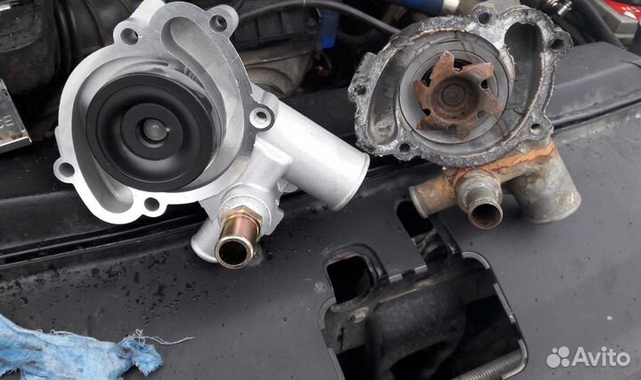 Замена помпы Nissan Murano 2002-2008