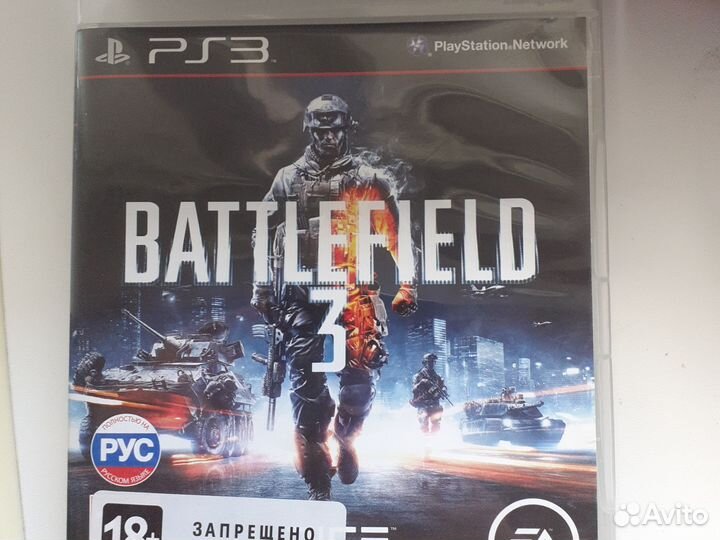 Battlefield 3 ps3 в идеальном состоянии