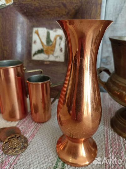 Посуда из меди и латуни