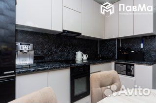 Кухонные гарнитуры в эмали с подсветкой 140