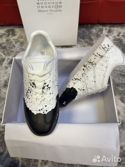 Maison margiela replica кеды paint splatter