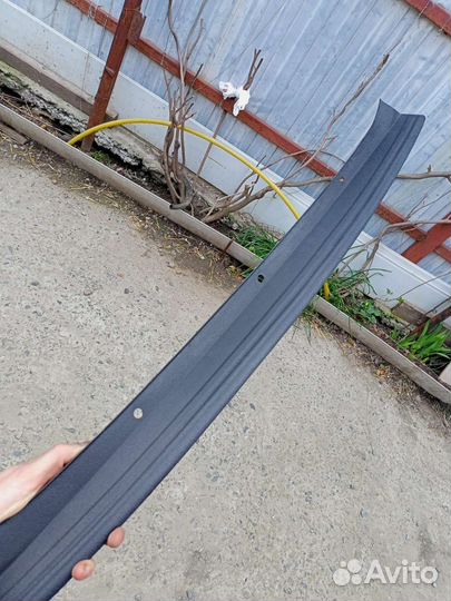 Накладка на задний бампер LADA vesta седан