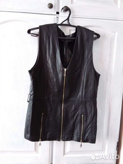 Жилет женский Турция натурал. кожа размер 44-46