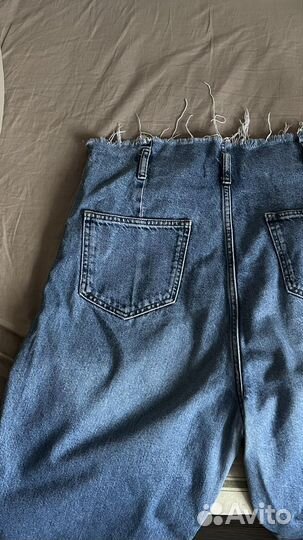 Джинсы женские широкие