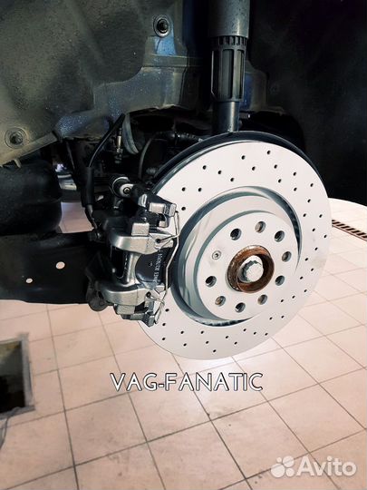 Задние тормоза 310/22 golf7R S3 ttrs RS3