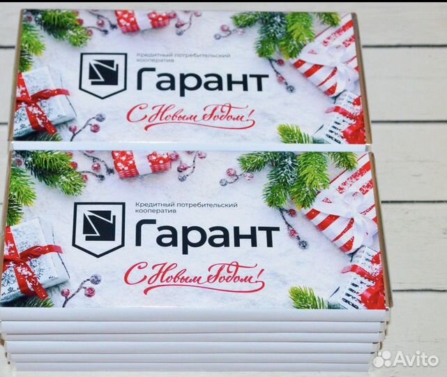 Шоколадные наборы с логотипом компании