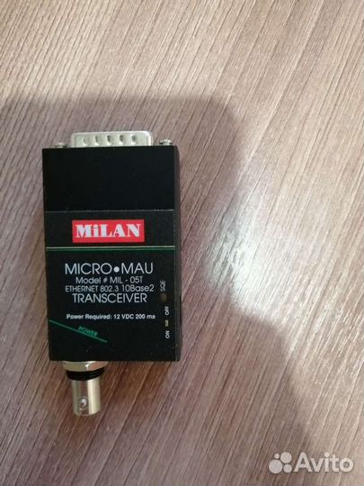 Адаптер трансивера Milan micro-MAU MIL-05T AUI на