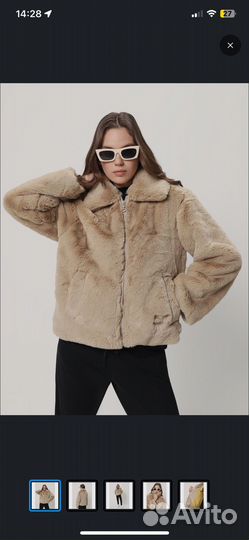 Меховая куртка Puma