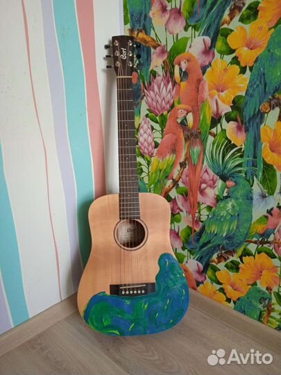 Travel гитара 3/4 Cort Earth mini OP