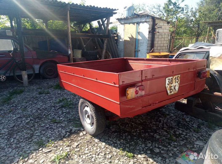 Прицеп возит все