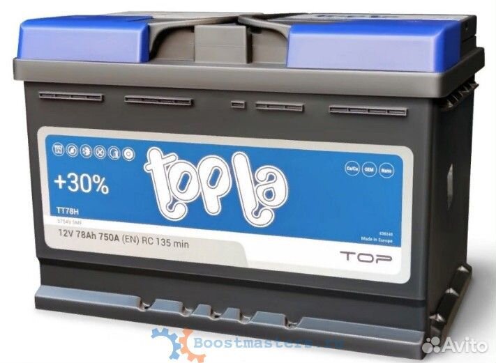 Аккумулятор Topla Top 78A L