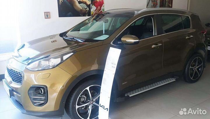 Пороги на kia sportage