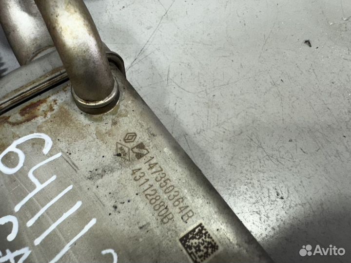 Радиатор егр Renault Duster