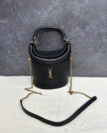 YSL сумка-мешок gaby из овечьей кожи