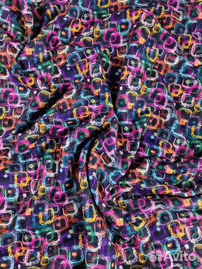 Ткань Флис с принтом