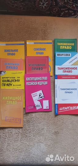 Шпаргалки по праву