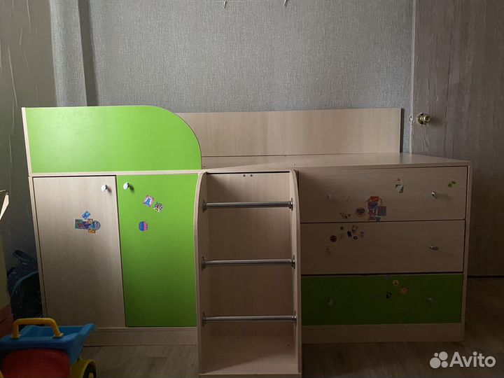 Кровать-чердак