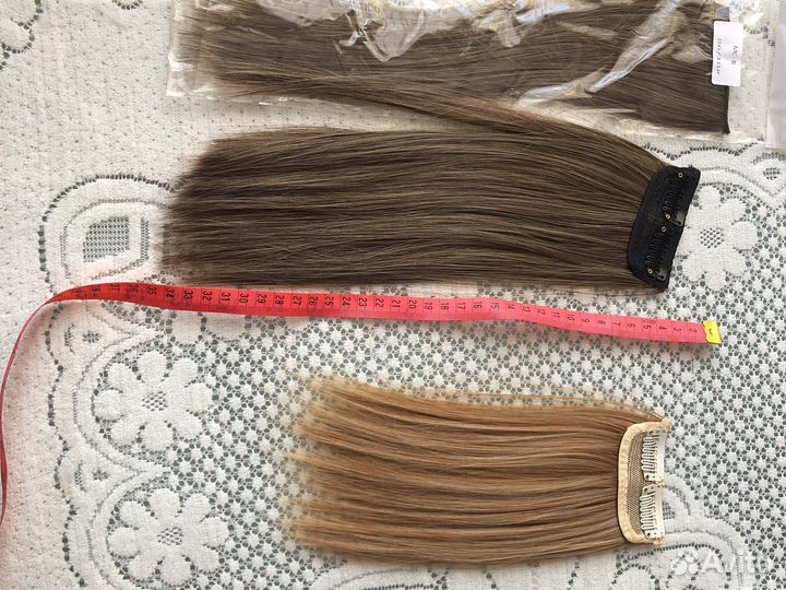 Пряди волос для объема